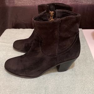Sam Edelman black suede boots size 9.5